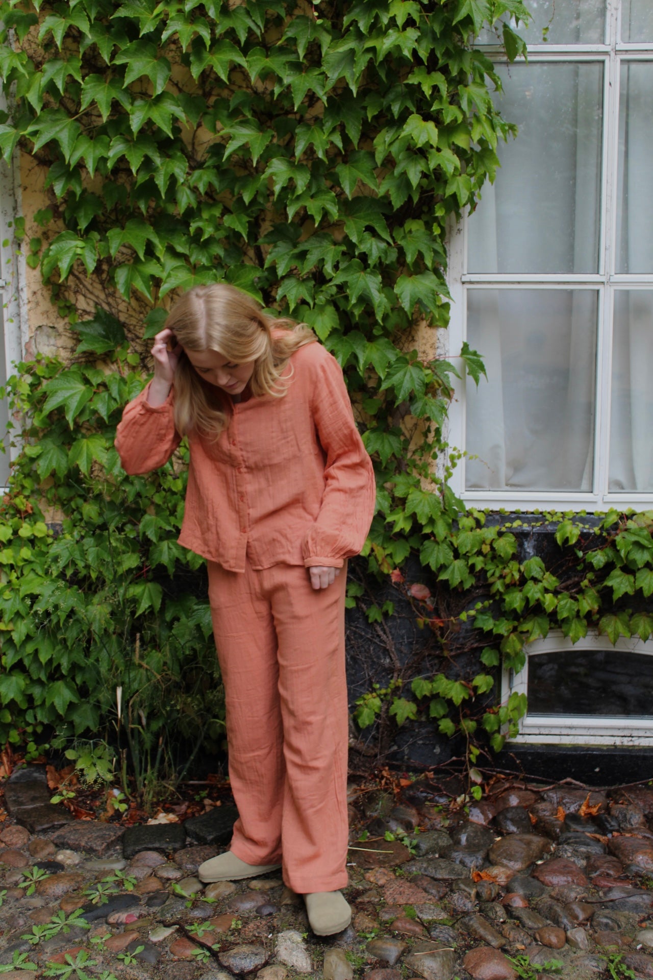 Stella shirt terracotta