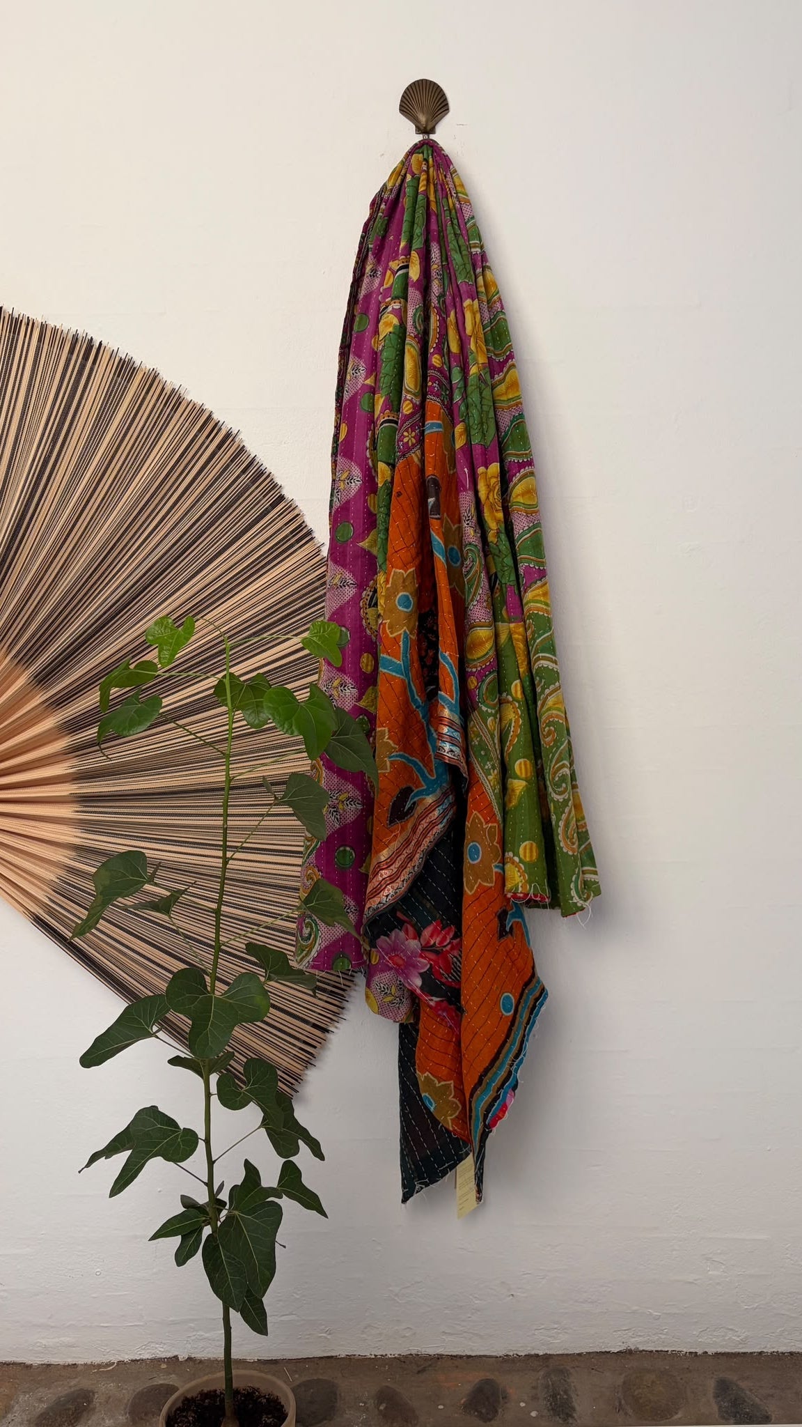 Kantha Tæppe - 1177 – side 1