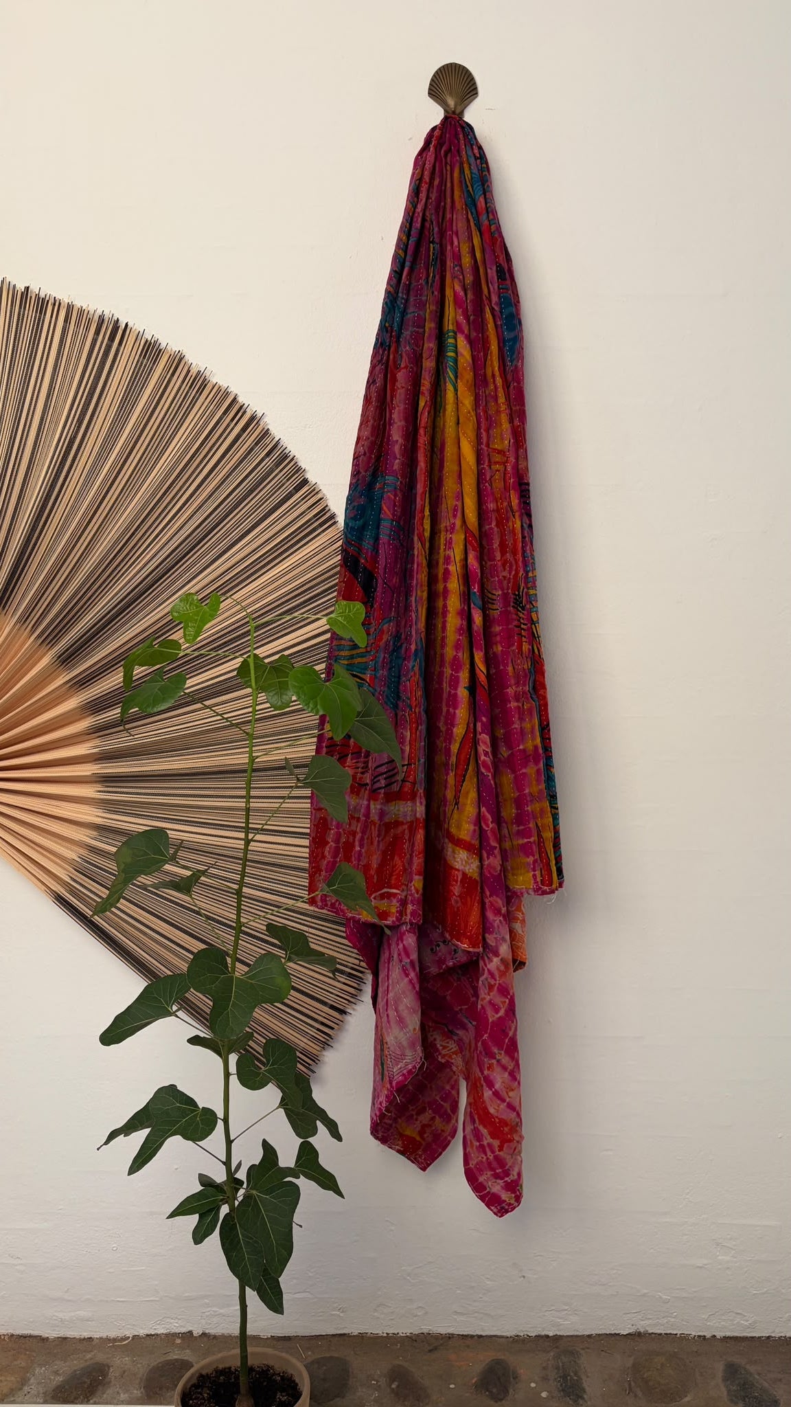 Kantha Tæppe - 1180 – side 1