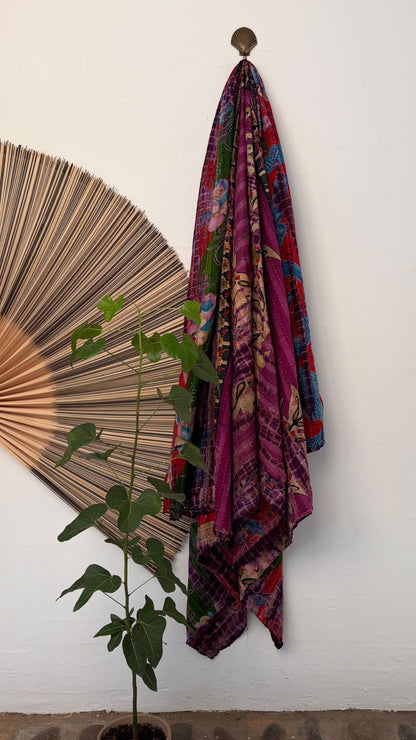 Kantha Tæppe - 1185 – side 1