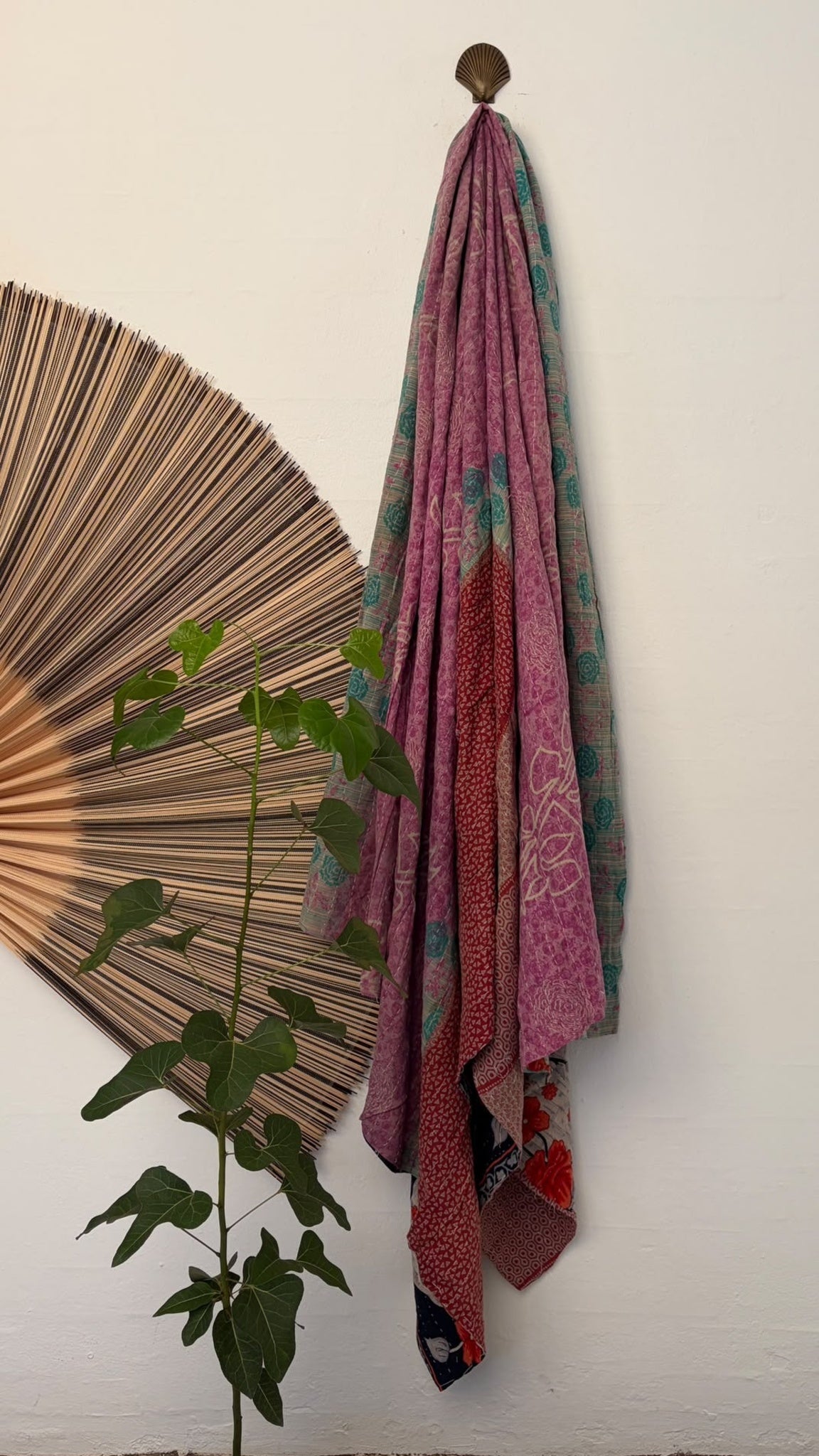 Kantha Tæppe - 1186 – side 1