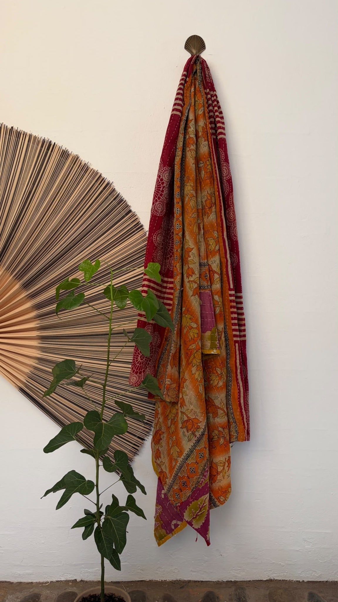 Kantha Tæppe - 1187 – side 1