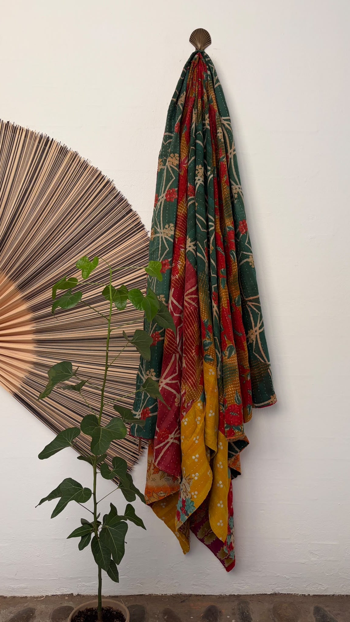 Kantha Tæppe - 1187 – side 2