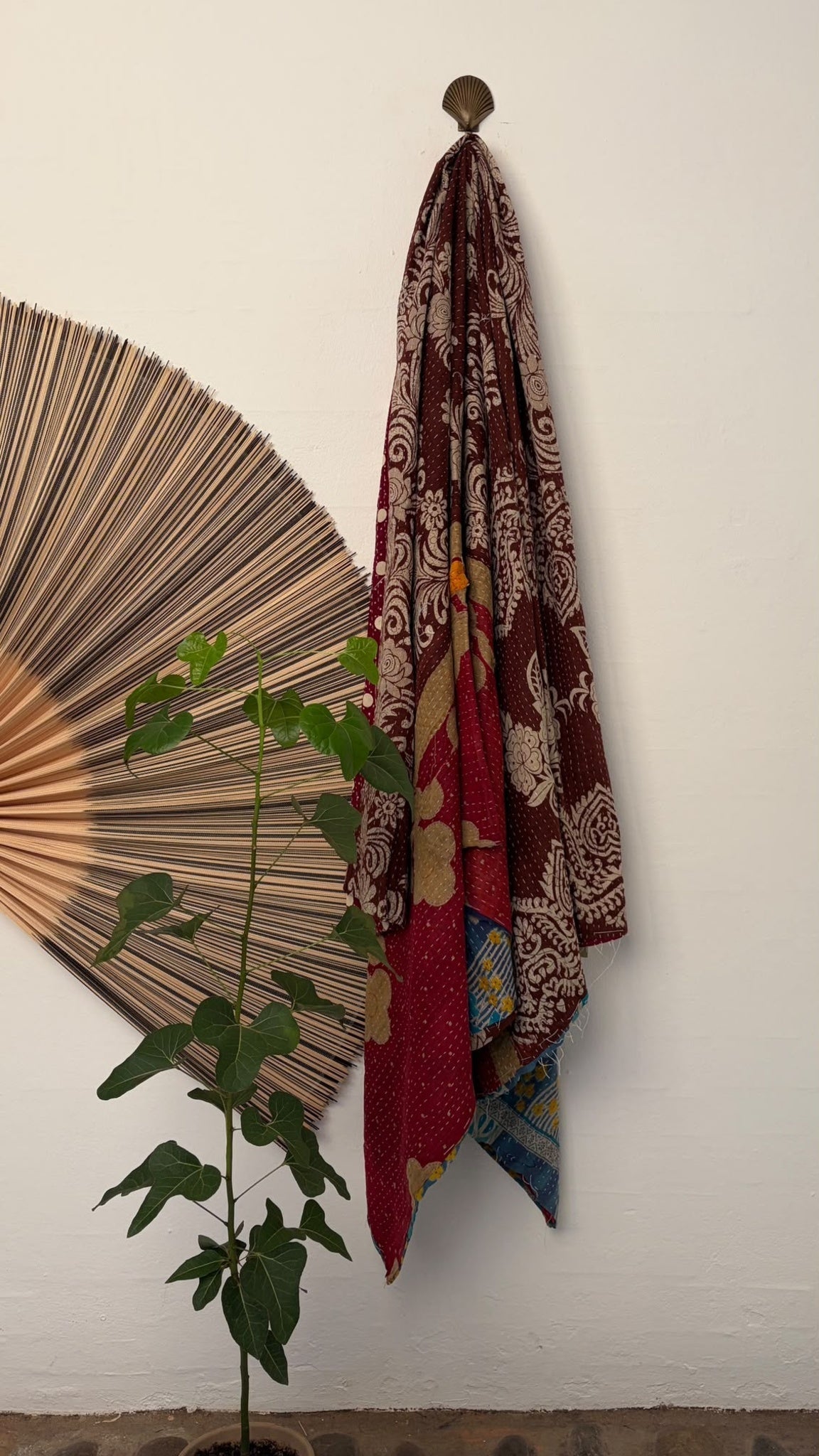 Kantha Tæppe - 1190 – side 1