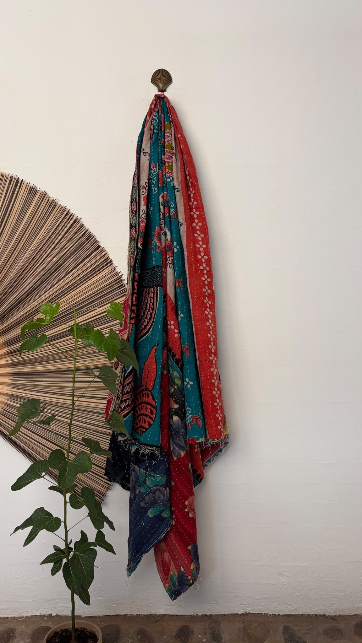 Kantha Tæppe - 1202 – side 1