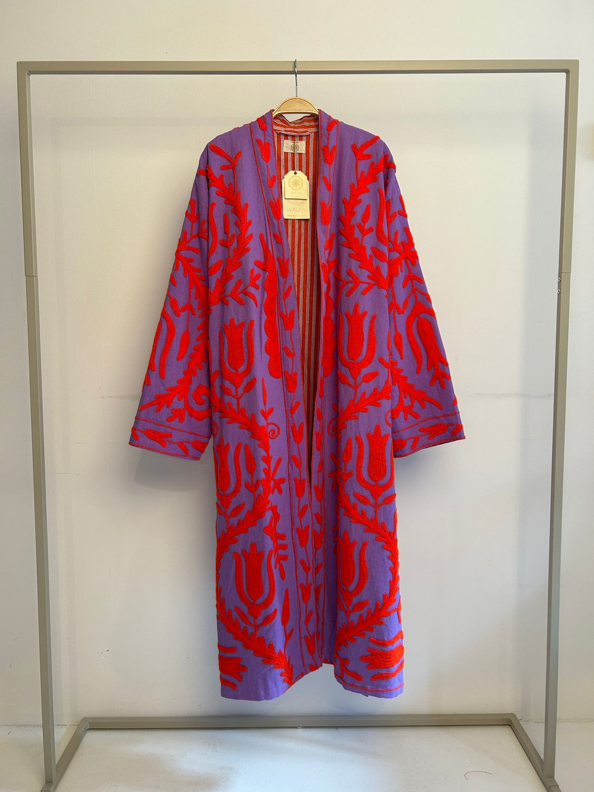 Andrea Jacket Lilla/Coral - One size