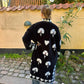 Love jacket Kulsort/Burgundy - One size