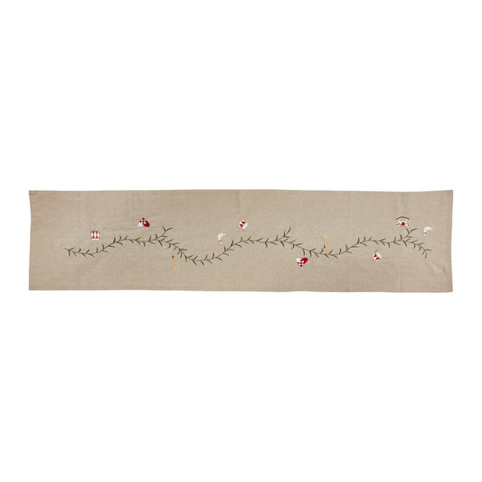 Bordløber m/broderi