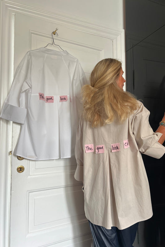 Luna Shirt The Good Luck Club - Paper White