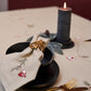 Juleservietter med broderie - 4 stk.